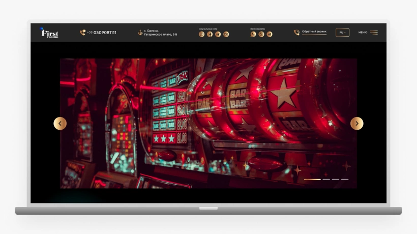 First Casino | Веб-студия Arezo